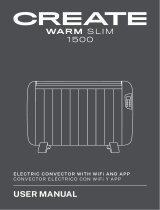 Create WARM SLIM 1500W Benutzerhandbuch