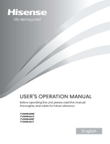 Hisense FV298N4AWE Benutzerhandbuch