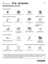 Casio PX-S3000 Benutzerhandbuch