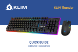 KLIM Wireless Gaming Keyboard And Mouse Set Benutzerhandbuch