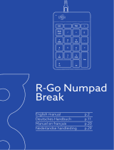 R-Go Tools R-Go Tools RGOCONMWLBL R-Go Numpad Break Benutzerhandbuch