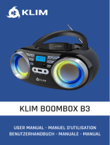 KLIM BOOMBOX B3 Benutzerhandbuch