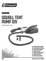 Outwell Squall Tent Pump 12V Benutzerhandbuch