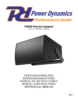 Power Dynamics PDW8W Bedienungsanleitung
