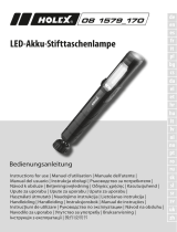 Holex LED rechargeable battery torch Bedienungsanleitung