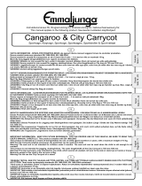 Emmaljunga Cangaroo & City Carrycot Bedienungsanleitung