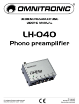 Omnitronic LH-040 Bedienungsanleitung