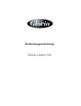 Gloria Cantus 342 Bedienungsanleitung