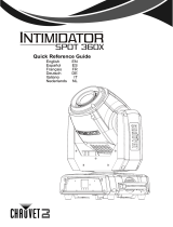 CHAUVET DJ Intimidator Spot 360X Referenzhandbuch