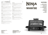 Ninja WOODFIRE OG701EU UTENDØRS AIRFRYER OG ELEKTRISK GRILL MED RØYKER Bedienungsanleitung