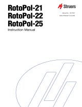 Struers RotoPol-21 Benutzerhandbuch
