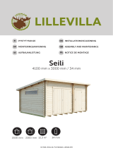Luoman Lillevilla Seili – 12,3 m² / 34 mm Assembly Manual