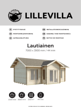 Luoman Lillevilla Lautiainen – 30 m² / 44 mm Bedienungsanleitung