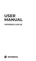 Vaporesso LUXE QS Benutzerhandbuch