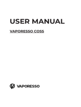 Vaporesso COSS Benutzerhandbuch