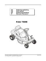 Texas 7600 Lawn Tractor Rider Benutzerhandbuch