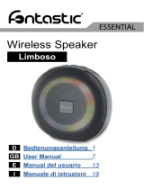 fontastic 260520 Limboso Wireless Speaker Benutzerhandbuch