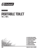 Outwell 20L Portable Toilet Bedienungsanleitung