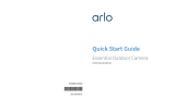 Arlo Essential Outdoor Camera 2nd Gen 2K (VMC3050) Schnellstartanleitung