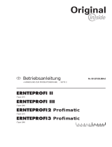 Pottinger ERNTEPROFI III Bedienungsanleitung