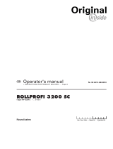 Pottinger ROLLPROFI 3200 L SC Bedienungsanleitung