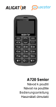 Aligator A720 4G Senior Bedienungsanleitung