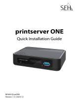 SEH printserver ONE Quick Installation Guide