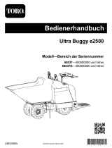Toro Ultra Buggy. Sunbelt e2500 Benutzerhandbuch