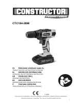 Constructor CTC184-2BM Bedienungsanleitung