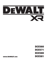 DeWalt DCE560D1 Benutzerhandbuch