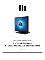 Elo 1717L 17" Touchscreen Monitor Benutzerhandbuch