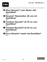 Toro Recycler S55OST 55 cm Lawn Mower Benutzerhandbuch