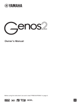 Yamaha Genos2 Bedienungsanleitung