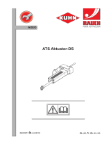 Rauch Austauschsatz ATS Aktuator-DS | replacement kit actuator metering, ATS actuator-DS Installationsanleitung
