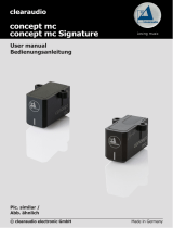 Clearaudio concept mc / concept mc Signature Benutzerhandbuch