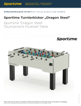 Sportime Tischkicker "Dragon Steel" Bedienungsanleitung