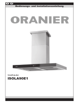 Oranier ISOLA_Inselhaube Benutzerhandbuch