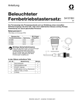 Graco 3A1016H, Handbuch, Beleuchteter Fernbetriebstastersatz, Deutsch Bedienungsanleitung
