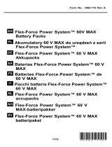 Toro Flex-Force Power System 4.0Ah 60V MAX Battery Pack Benutzerhandbuch