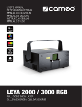 Cameo LEYA 2000 RGB Benutzerhandbuch