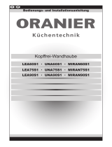 Oranier MIRAN_Kopffreihaube Benutzerhandbuch