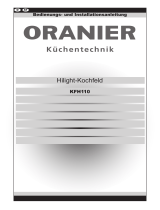 Oranier KFH110_Electric hob_KFH110 Benutzerhandbuch