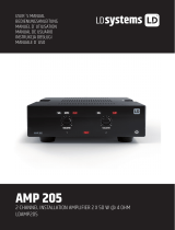 LD Systems AMP 205 Benutzerhandbuch