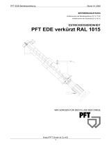 PFT EDE RAL1015 Benutzerhandbuch