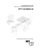 PFT CAYMAN 30 Benutzerhandbuch