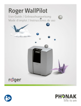 Phonak Roger WallPilot Benutzerhandbuch