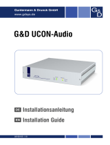 G&D User Modules Installation and Operating Guide