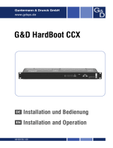 G&D HardBoot CCX Installation and Operating Guide