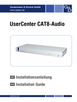 G&D UserCenter CAT8-Audio Installationsanleitung