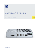 G&D VisionXS-IP-DP-HR Installation and Operating Guide